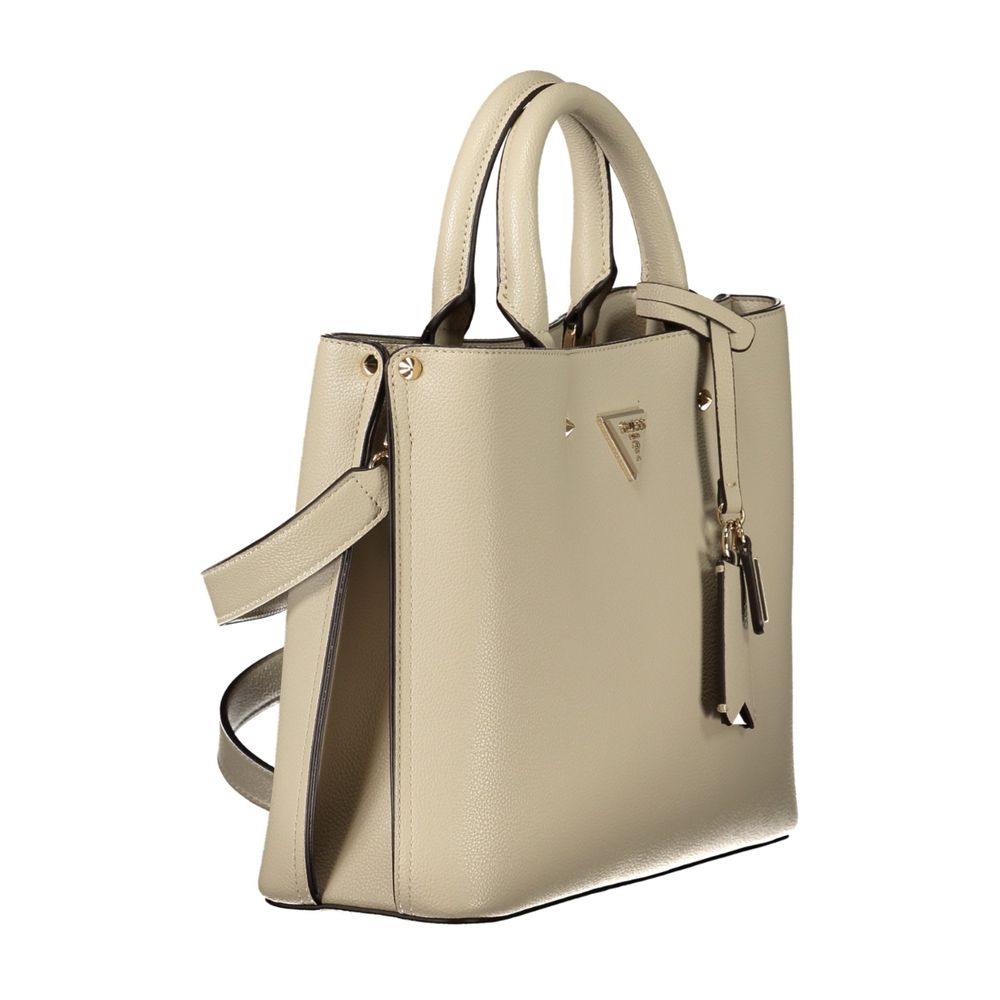 Guess Jeans Beige Polyurethane Women Bag Guess Jeans Xosier