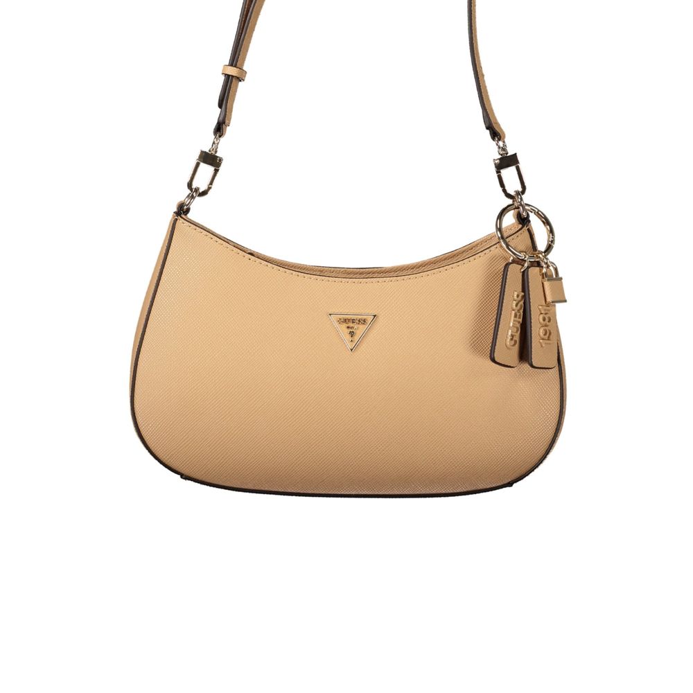 Guess Jeans Beige Polyurethane Women's Bag Guess Jeans Xosier