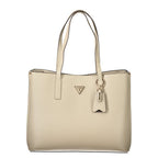 Guess Jeans Beige Polyurethane Women's Bag Guess Jeans Xosier