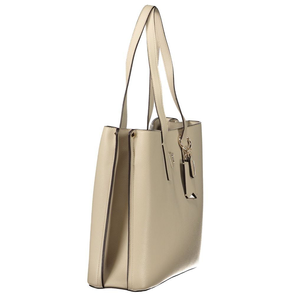 Guess Jeans Beige Polyurethane Women's Bag Guess Jeans Xosier