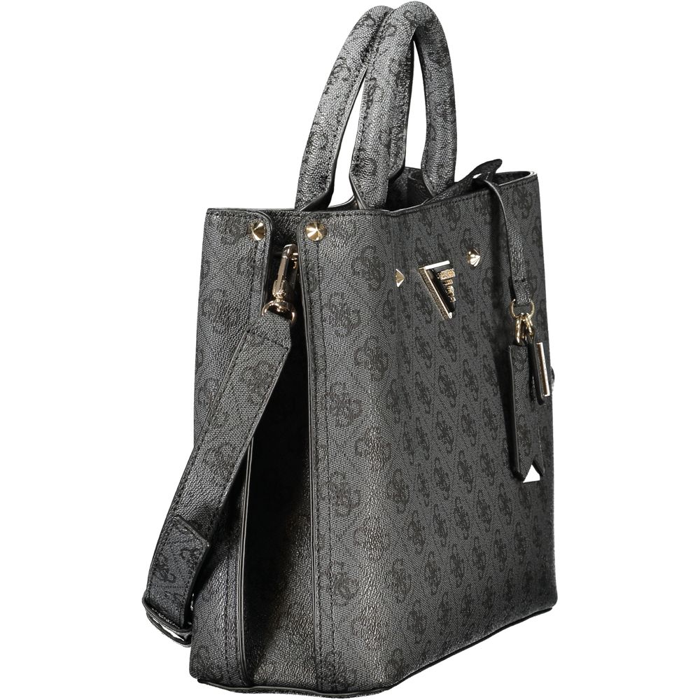Guess Jeans Nero Poliuretano Donna Bag Guess Jeans Xosier