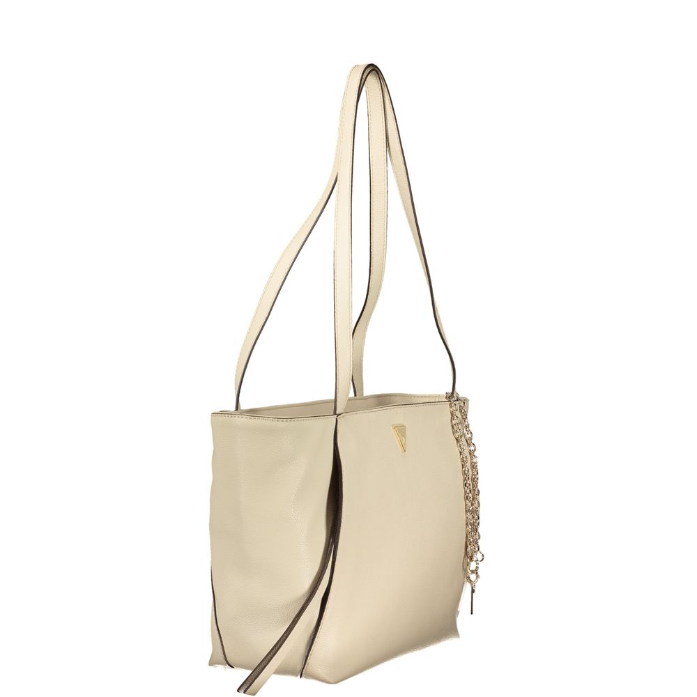 Guess Jeans Beige Polyurethane Women's Bag Guess Jeans Xosier