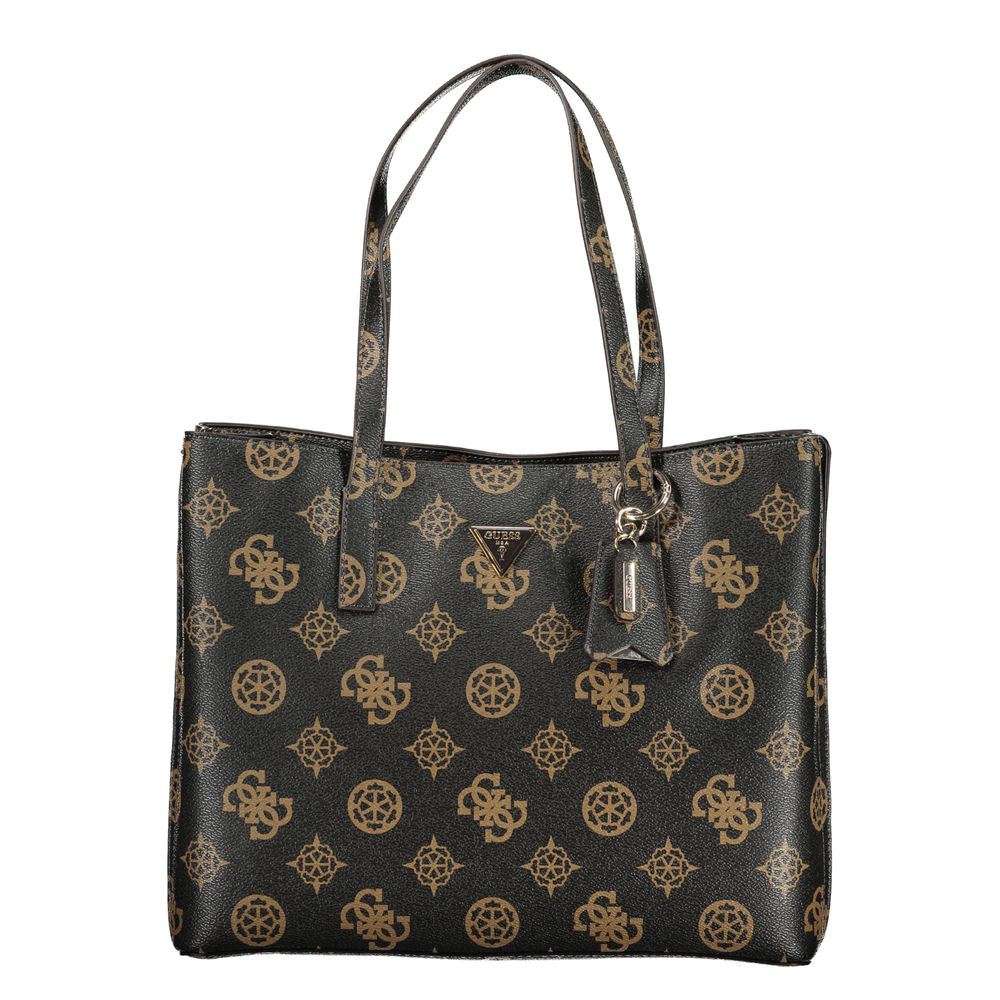Guess Jeans Brown Polyethylene Handbag Guess Jeans Xosier