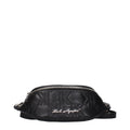 Karl Lagerfeld Black Leather Backpack Karl Lagerfeld Xosier