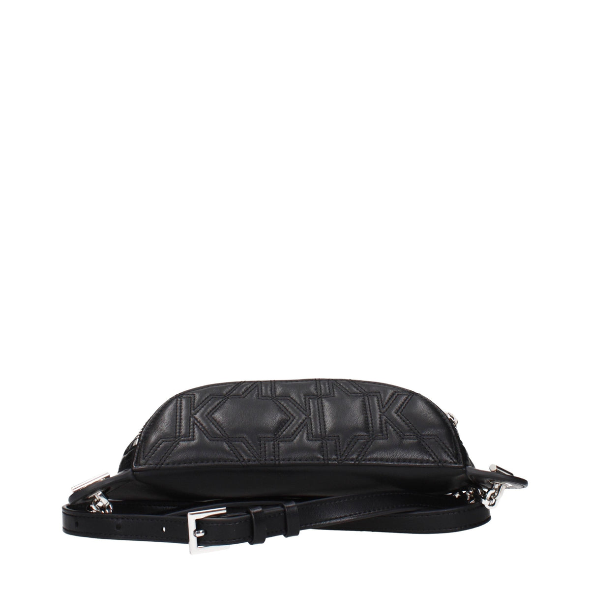 Karl Lagerfeld Black Leather Backpack Karl Lagerfeld Xosier