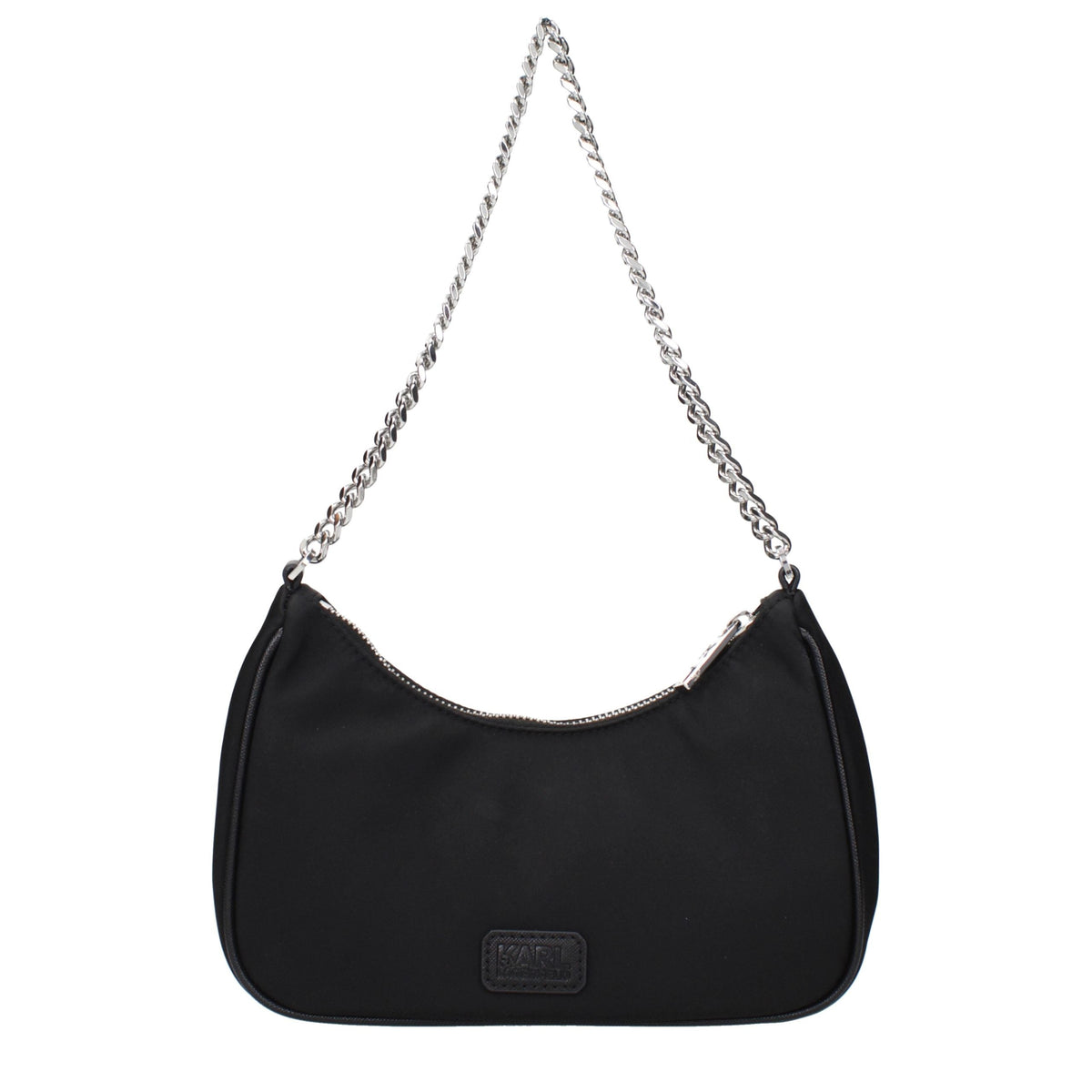 Karl Lagerfeld Black Fabric Shoulder Bag Karl Lagerfeld Xosier
