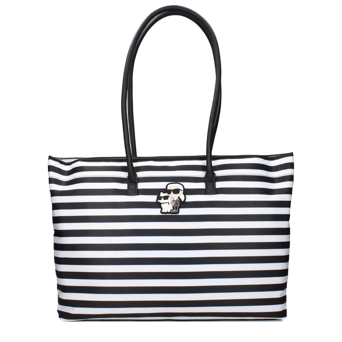 Karl Lagerfeld Black Fabric Shoulder Bag Karl Lagerfeld Xosier