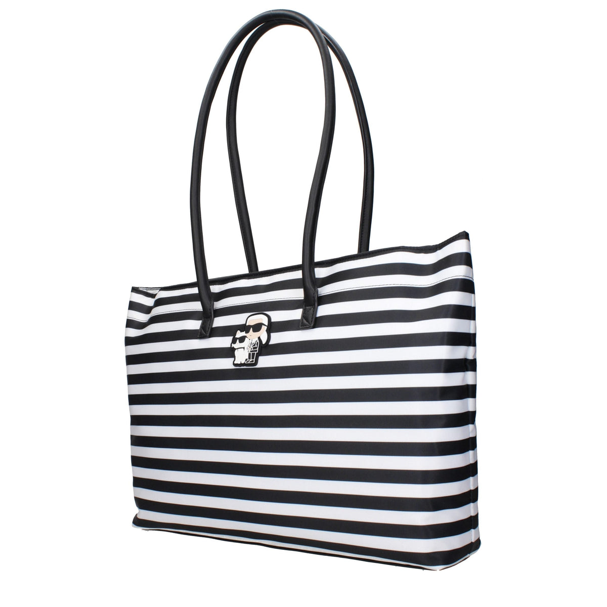 Karl Lagerfeld Black Fabric Shoulder Bag Karl Lagerfeld Xosier