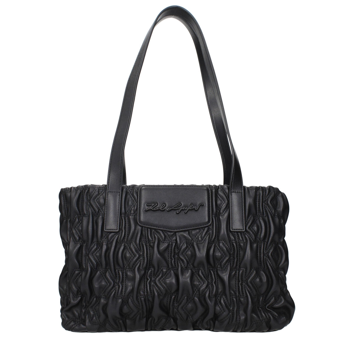 Karl Lagerfeld Black Polyester Shoulder Bag Karl Lagerfeld Xosier