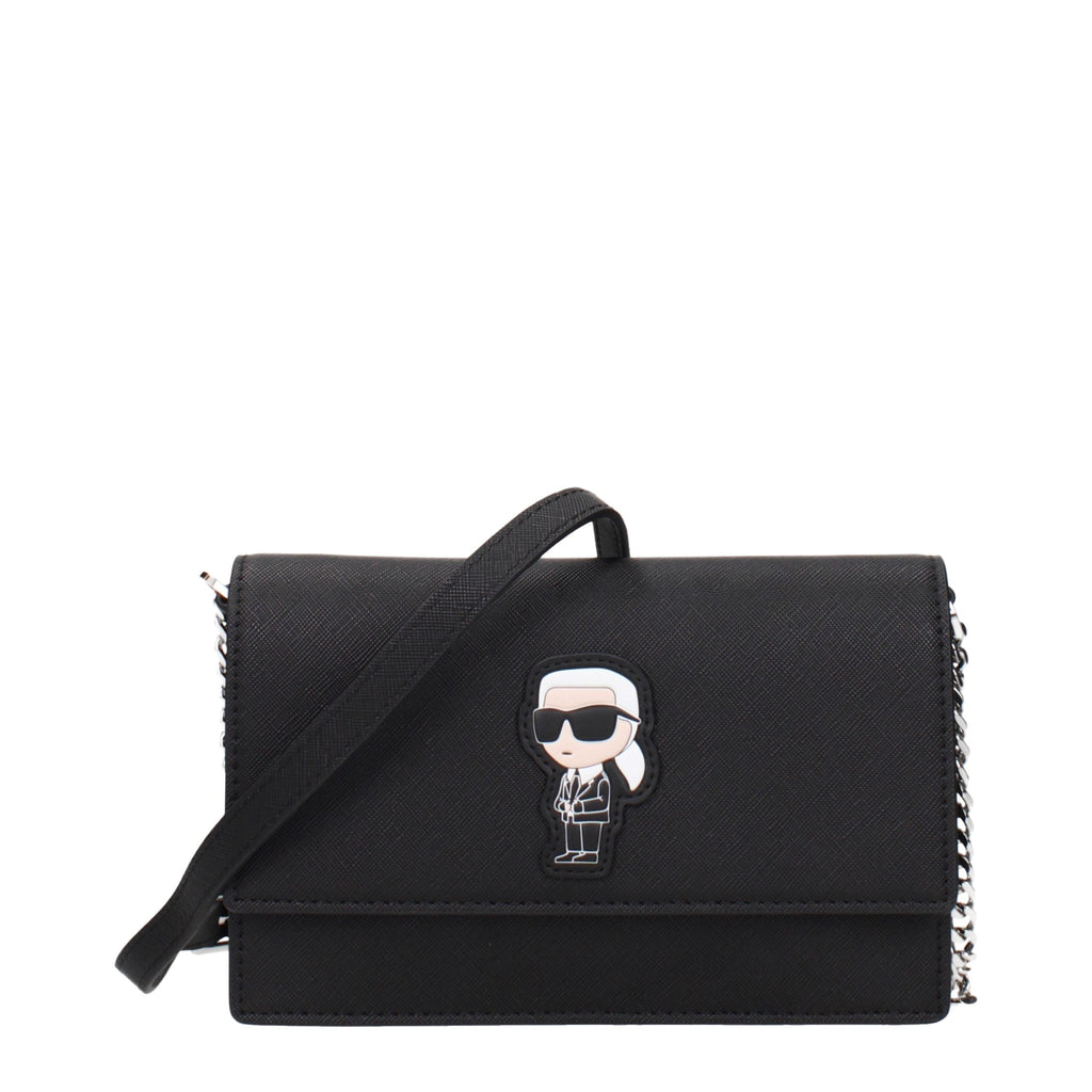 Karl Lagerfeld Black Polyethylene Crossbody Bag Karl Lagerfeld Xosier