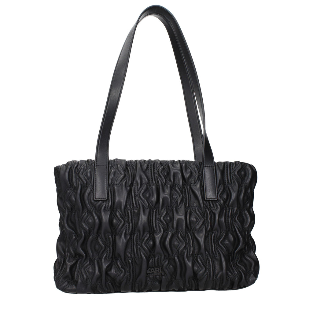 Karl Lagerfeld Black Polyester Shoulder Bag Karl Lagerfeld Xosier