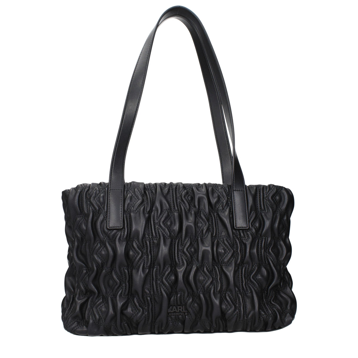 Karl Lagerfeld Black Polyester Shoulder Bag Karl Lagerfeld Xosier