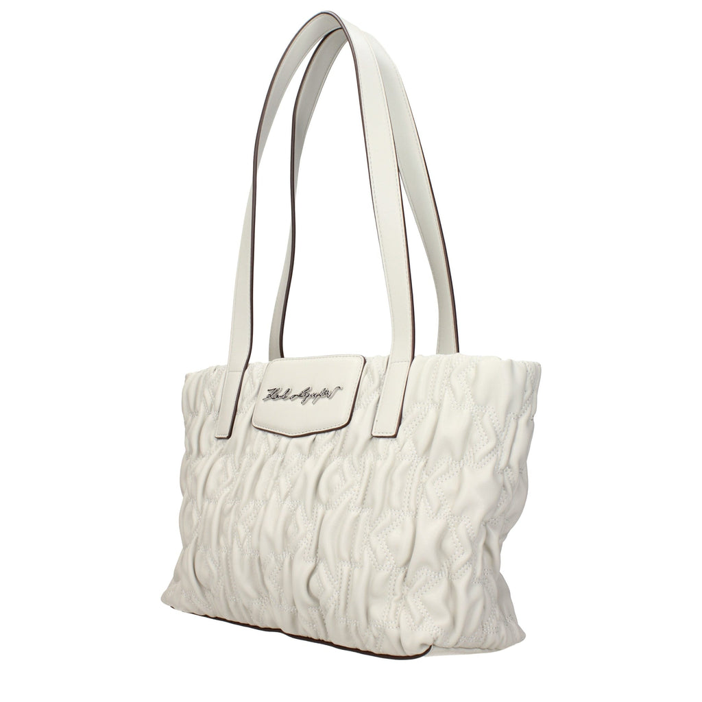 Karl Lagerfeld Gray Polyester Shoulder Bag Karl Lagerfeld Xosier
