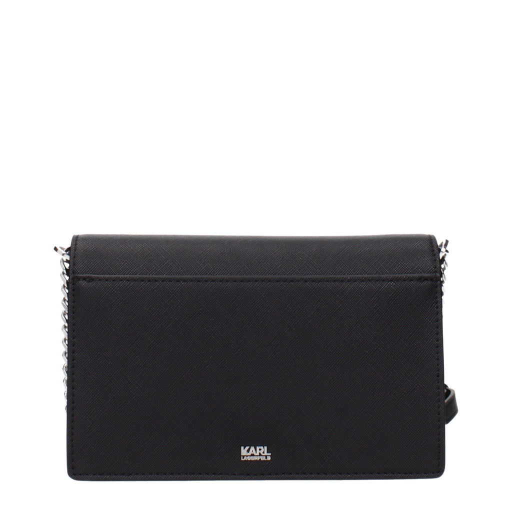 Karl Lagerfeld Black Polyethylene Crossbody Bag Karl Lagerfeld Xosier