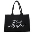 Karl Lagerfeld Black Fabric Shoulder Bag Karl Lagerfeld Xosier