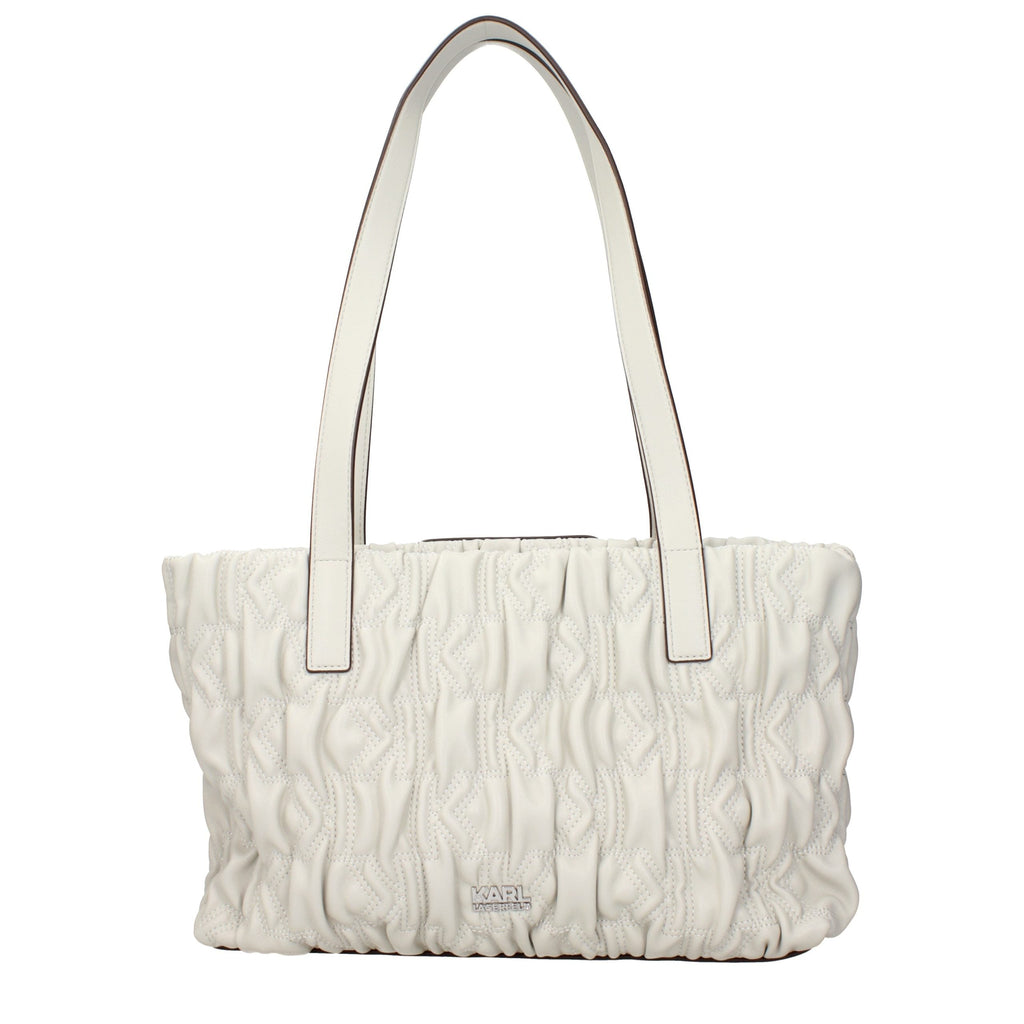 Karl Lagerfeld Gray Polyester Shoulder Bag Karl Lagerfeld Xosier