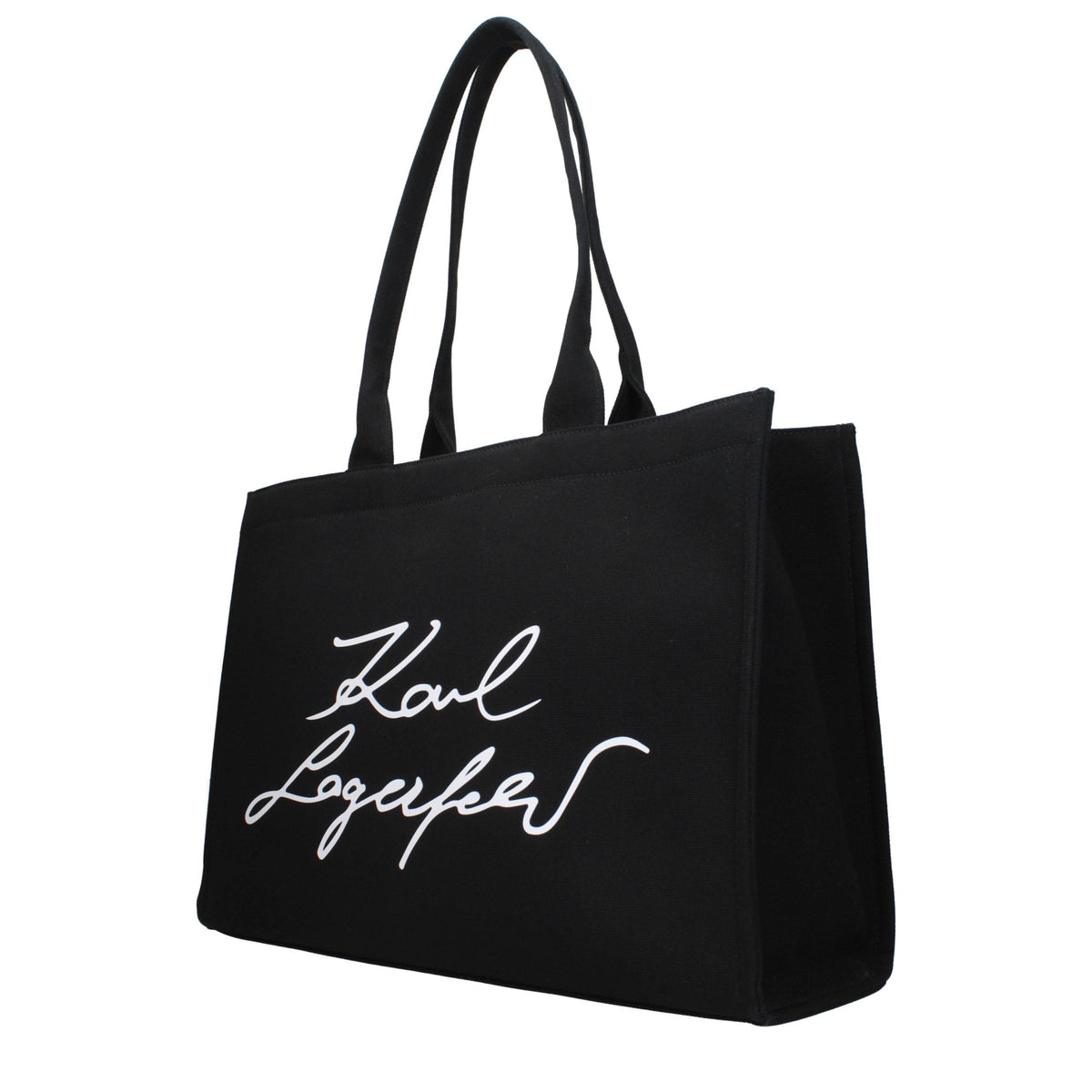 Karl Lagerfeld Black Fabric Shoulder Bag Karl Lagerfeld Xosier