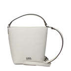 Karl Lagerfeld Gray Leather Handbag Karl Lagerfeld Xosier