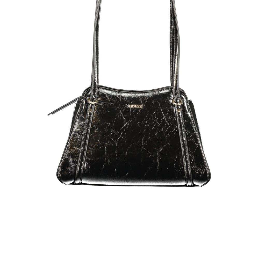 Guess Jeans Black Polyurethane Women's Bag Guess Jeans Xosier