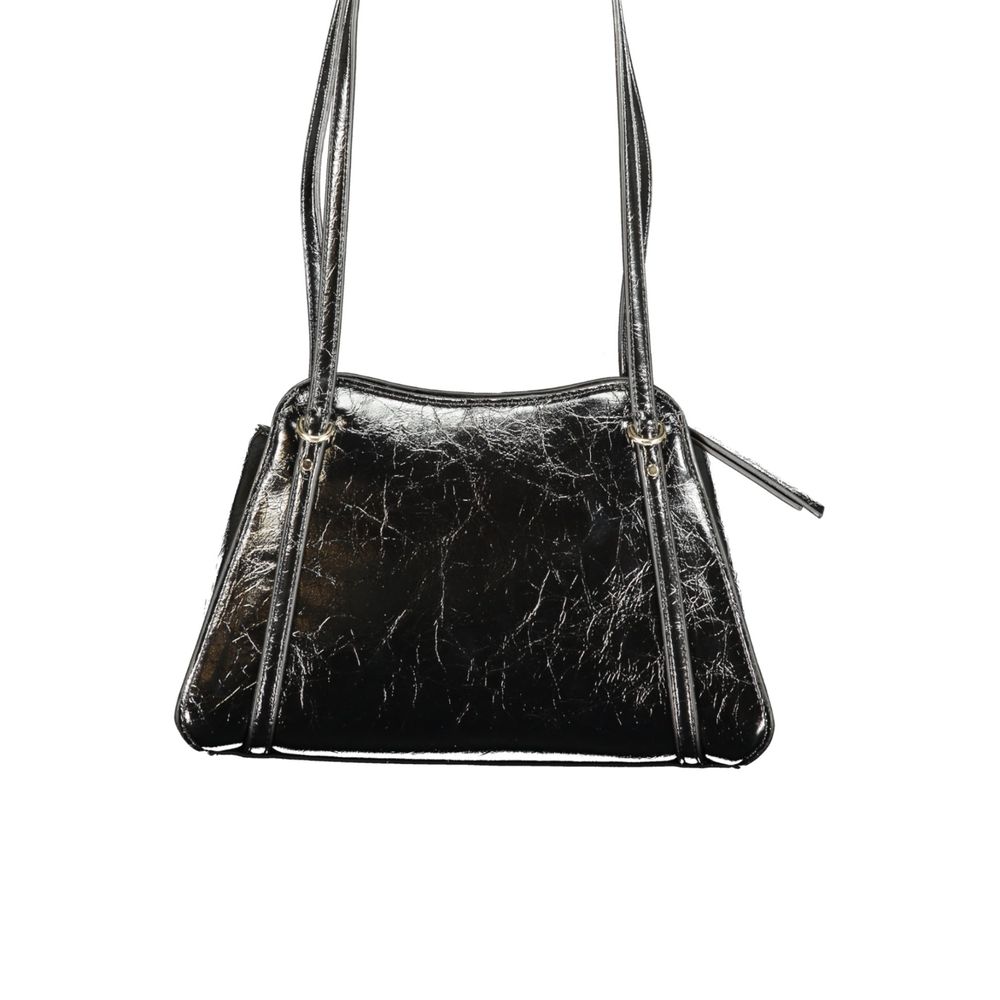 Guess Jeans Black Polyurethane Women's Bag Guess Jeans Xosier