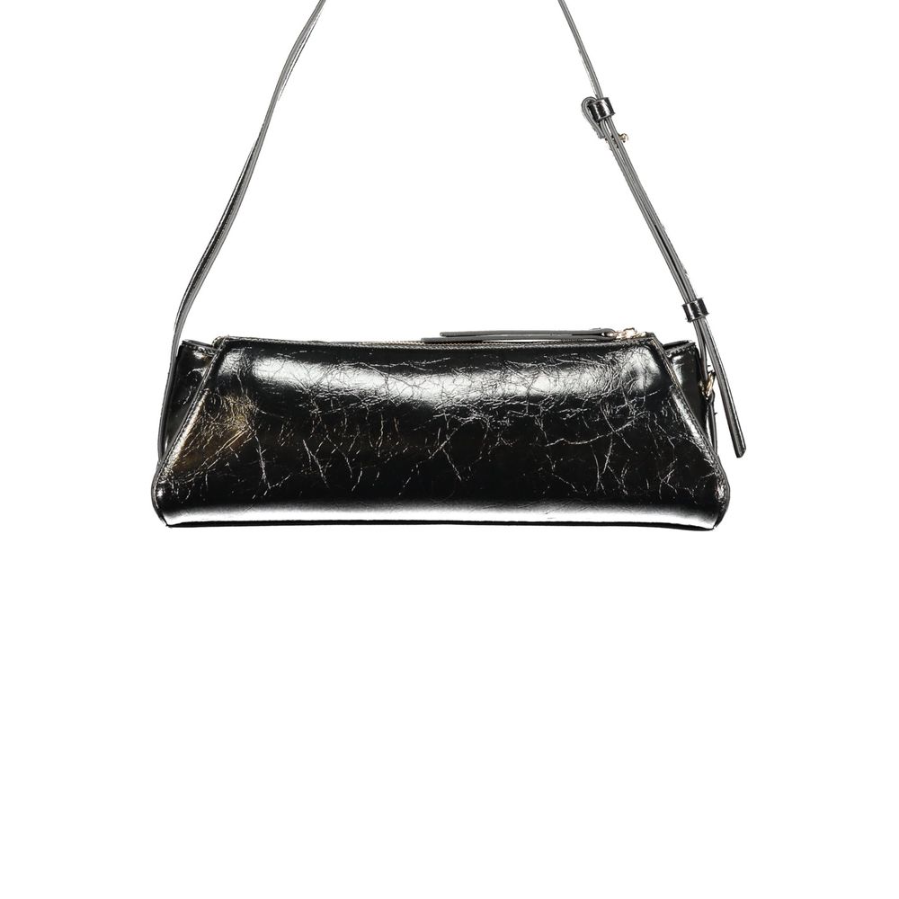 Guess Jeans Black Polyurethane Women's Handbag Guess Jeans Xosier