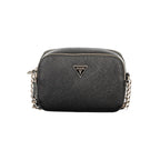 Guess Jeans Black Polyurethane Women's Handbag Guess Jeans Xosier