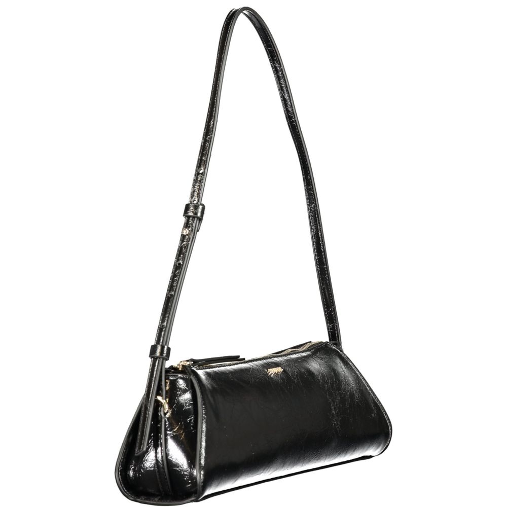 Guess Jeans Black Polyurethane Women's Handbag Guess Jeans Xosier