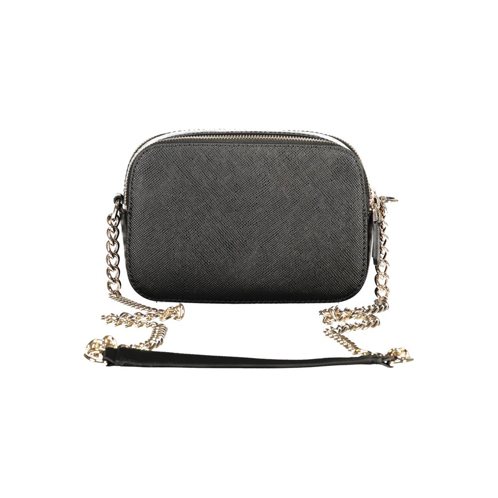 Guess Jeans Black Polyurethane Women's Handbag Guess Jeans Xosier