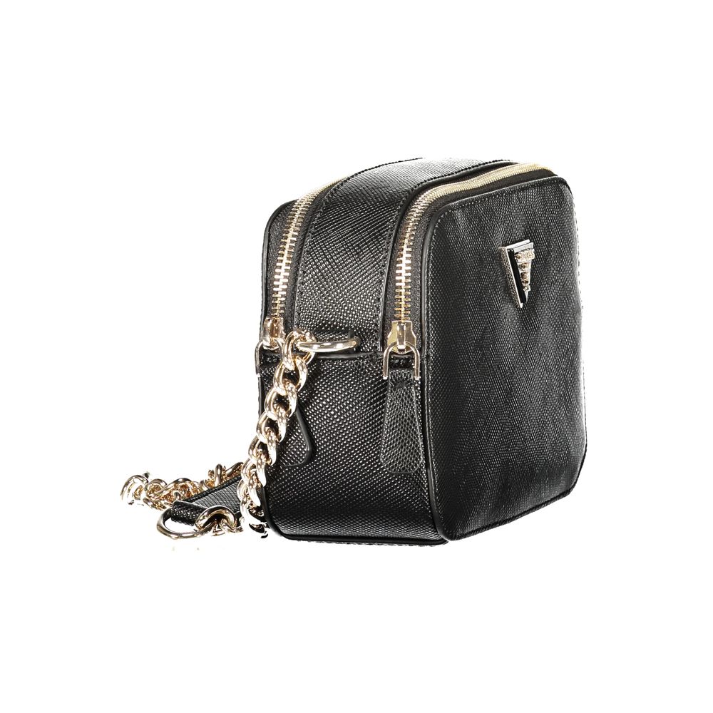 Guess Jeans Black Polyurethane Women's Handbag Guess Jeans Xosier