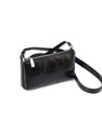 Black Los Angeles Ostrich Leather Purse Bellabags Bellabags