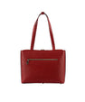 Red Lilibet Ostrich Leather Tote Bag Bellabags Bellabags