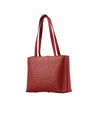 Red Lilibet Ostrich Leather Tote Bag Bellabags Bellabags