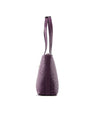 Purple Lilibet Ostrich Leather Tote Bag Bellabags Bellabags
