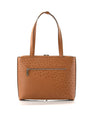 Light Brown Lilibet Ostrich Leather Tote Bag Bellabags Bellabags