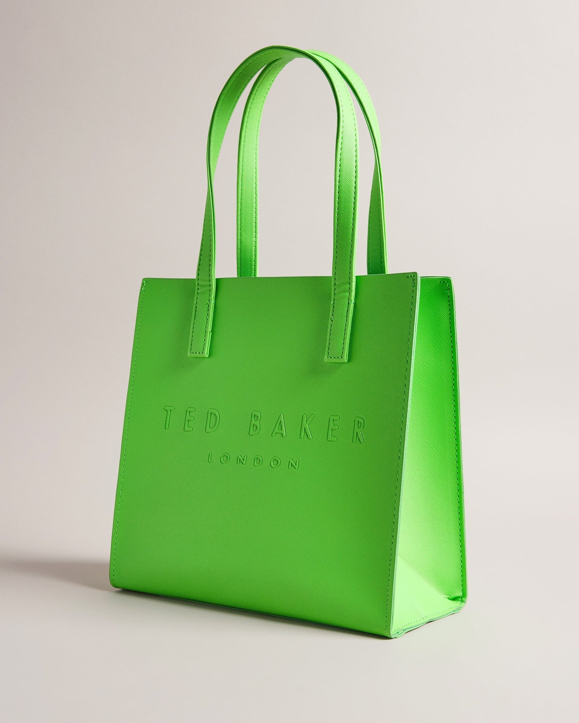 Women's Seacon-Crosshatch Small Icon Bag Green Ted Baker South Africa Bellabags