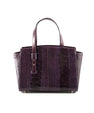 Purple Lorelai Ostrich Leather Shoulder Bag Bellabags Bellabags