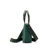 Green Lily Ostrich Leather Shoulder Bag Bellabags Bellabags
