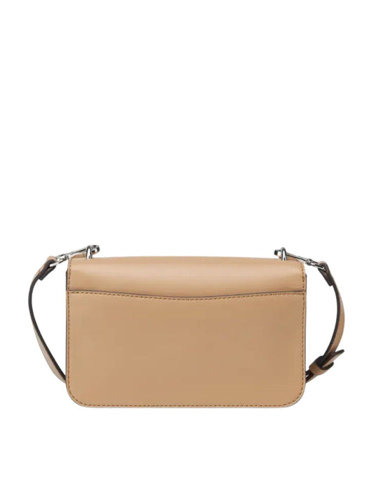 Esmeray Flap Crossbody Bag - Brown
