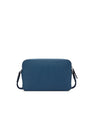 Viviette Mini Double Zip Crossbody Bag - Navy