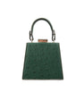 Green Vegas Ostrich Leather Micro Bag Bellabags Bellabags