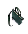 Green Lily Ostrich Leather Shoulder Bag Bellabags Bellabags