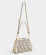 Luella Weave Cutout Medium Tote Bag Luella Bellabags