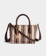 Luella Striped Canvas Shopper Bag Luella Bellabags