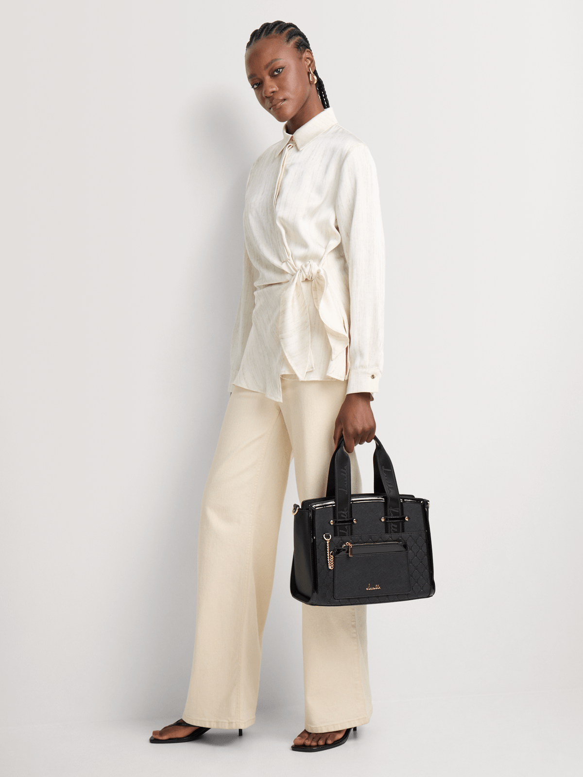 Luella Monogram Tote Bag Luella Bellabags