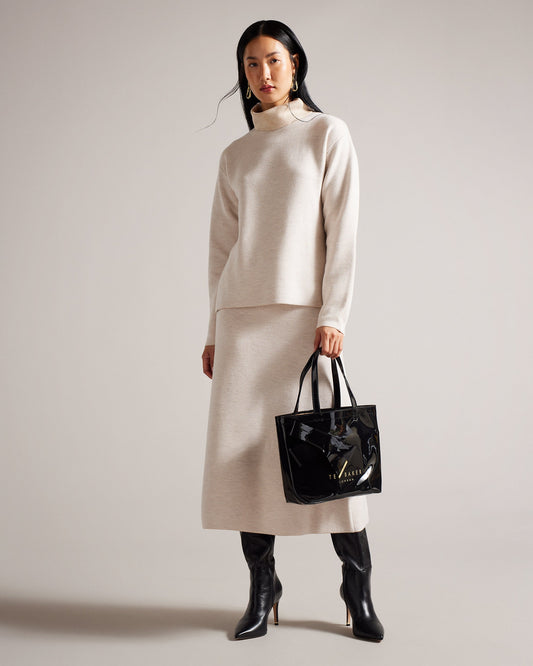 Women's Nikicon-Knot Bow Small Icon Black Ted Baker South Africa Bellabags