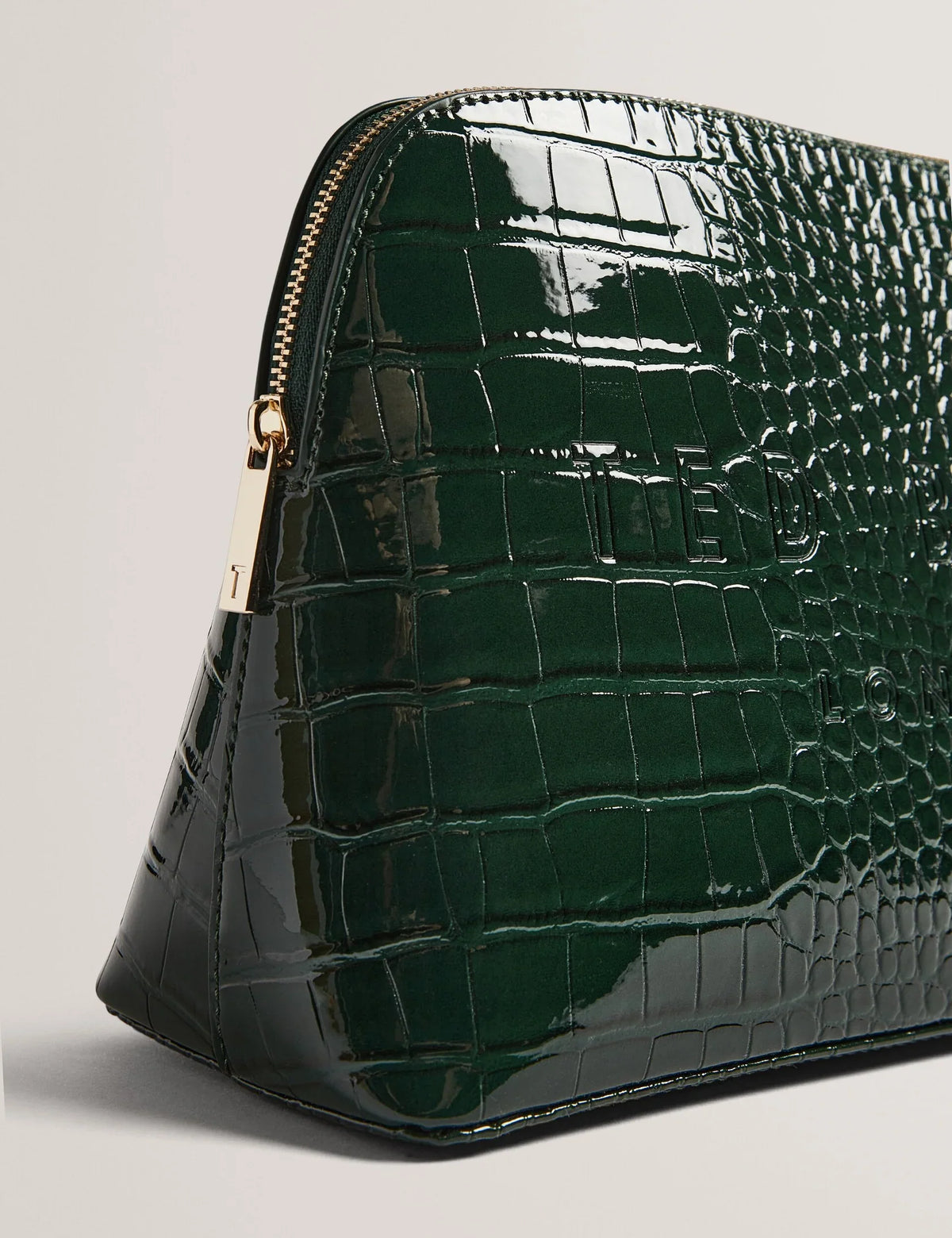 Women's CROCANA-Imitation Croc Large Washbag