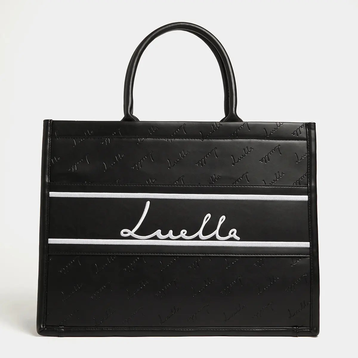 Embossed Branded Large Tote Bag - Bellabags Luella