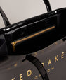 Women's CRINKON-Crinkle Large Icon Bag Black Ted Baker South Africa Bellabags