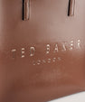 Women's CRINKON-Crinkle Large Icon Bag Taupe Ted Baker South Africa Bellabags