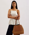 Women's Ashvi-Raffia Large Tote Bag Brown Ted Baker South Africa Bellabags